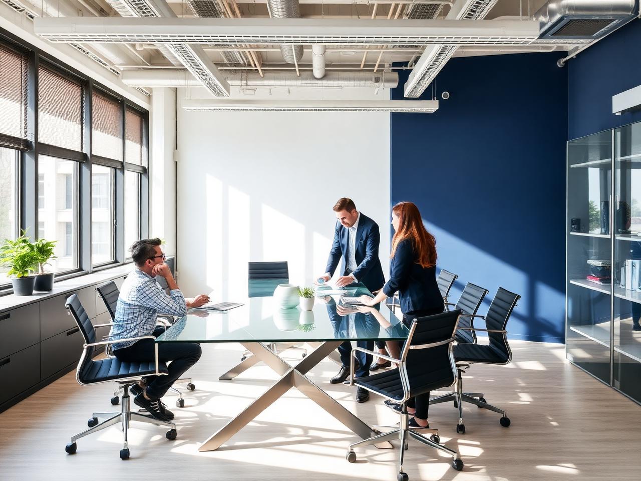 Accord Trade Group team in a modern office